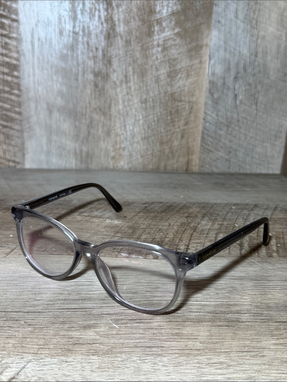 COACH 5176 Transparent Gray Frame - Picture 8 of 9